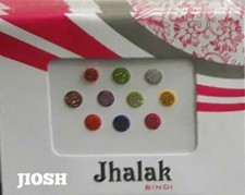 Glitter 8PK 6mm Indian Bindi