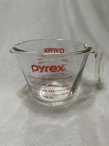 Pyrex cup 250 ml glass - 1, oz