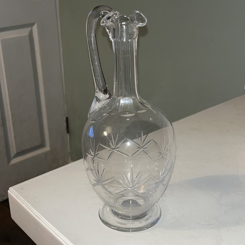 Antique cut glass crystal - cut,