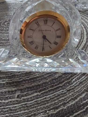 Tyrone crystal mantle clock - tyrone,