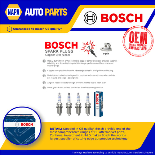 Spark plugs set - spark, 4x