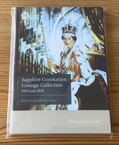 Sapphire coronation coinage - coronation,