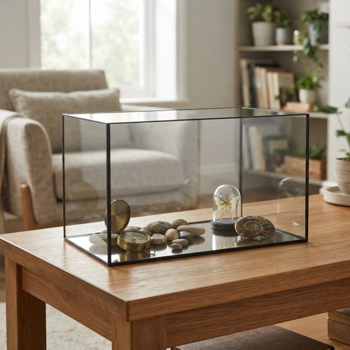 Elegant 25l glass fish tank - 25l,
