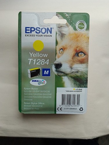 Genuine epson t1284 yellow - genuine,