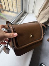 ALEXANDER MCQUEEN brown leather crossbody bag EXCELLENT CONDITION