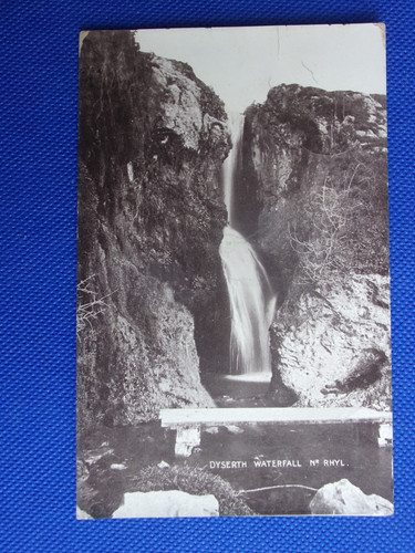 Postcard dyserth waterfall - of,