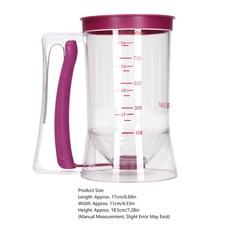 900ml ABS Batter Cream Separator For Waffle Cake Baking