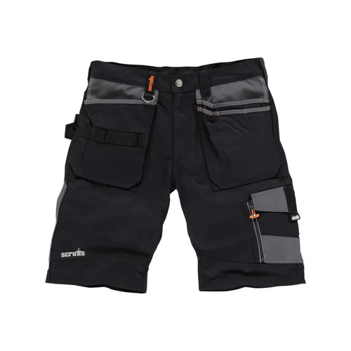 Scruffs work shorts - scruffs, black