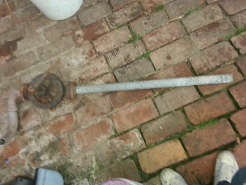 Vintage hand pump - vintage,
