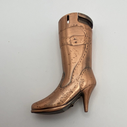 Boot shaped metal copper - shaped, tone