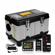 12V 24V 110V-240V Diesel Heater TOOLBOX 8KW Air Night Heater For RV Car camperva