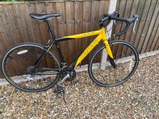 road racing bike used pre owned Carrera TDF Medium Size Yellow & Black
