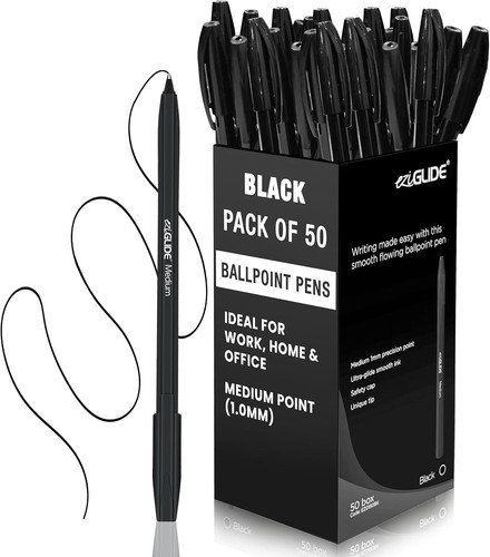 Eziglide ballpoint pens black - eziglide,