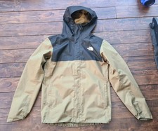 Mens North Face waterproof quest jacket, size Small, black, khaki, boys