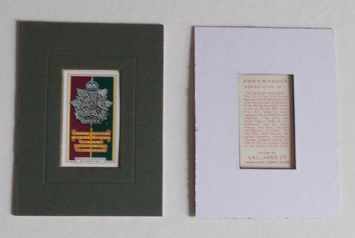 Cigarette card gallaher - cigarette, gallaher's