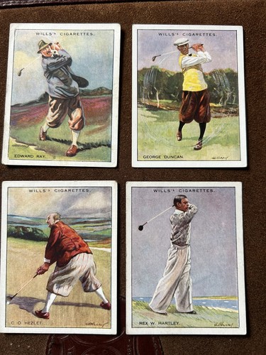 1930 wills famous golfers - wills,