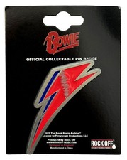 DAVID BOWIE Metal Pin Badge