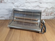 Vintage Prilect Two Bar Electric Fire Heater Retro 50s/60s