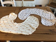 Breast Feeding Nursing Pillow Cover Only - x 2 unused 