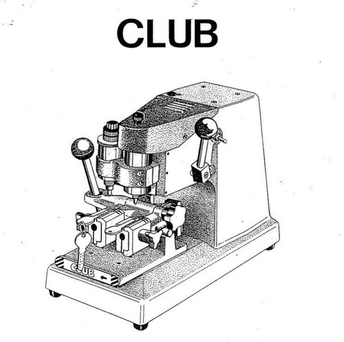 Silca club key cutting machine - silca,