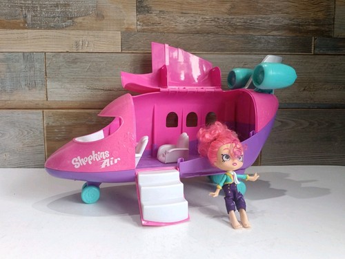 Shopkins air airplane playset - shopkins,