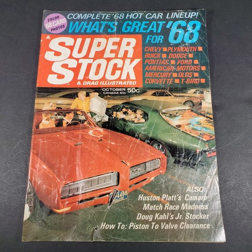 Super stock drag illustrated - super, &