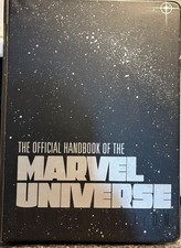 The Official Handbook of The Marvel Universe: Master Edition Binder & 144 Bio's