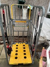 Metal york roll cage trolley -