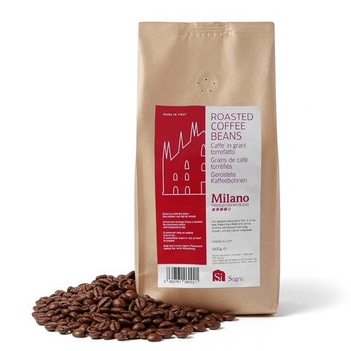 Milano roasted coffee beans - milano,