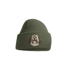 HAVANESE DOG  BEANIE HAT