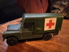 Corgi Juniors Land Rover Army Ambulance 7cm Diecast Vintage Removable Top