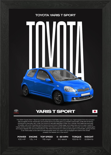 Toyota yaris sport car - toyota, t