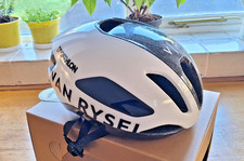 New VAN RYSEL RCR-F MIPS TEAM Ag2r Decathlon ROAD HELMET White Size L 59-62cm