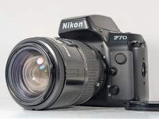 [Exc+5] Nikon F70 SLR 35mm Film Camera + AF Nikkor 35-105mm f/3.5-4.5 Lens JAPAN