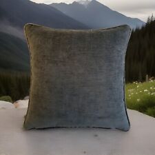 A 18 Inch cushion cover in Laura Ashley Villandry Charcoal Velvet Fabric
