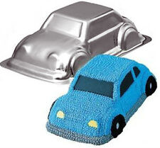 3D CAR CRUISER CAKE NOVELTY TIN PAN VW BEETLE PASS DRIVING TEST CAKE DECORATING 
