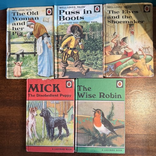Vintage ladybird books - vintage,
