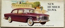 HUMBER HAWK Car Sales Brochure
