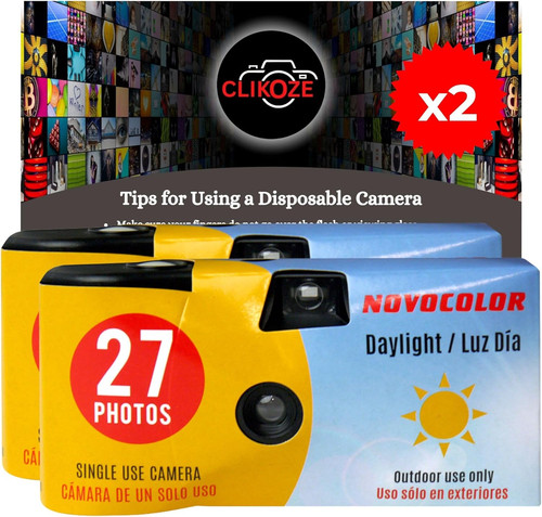Disposable camera bundle with - camera,