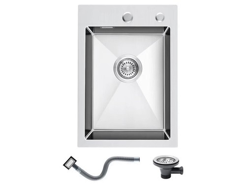Stainless steel kitchen sink - steel,