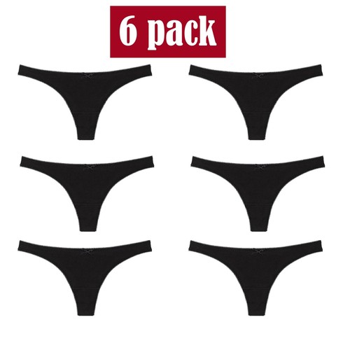 Ladies string thongs pack - ladies, 6