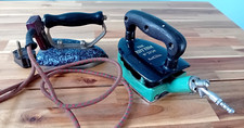 2 Vintage Domestic Irons The