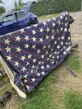 TURNOUT RUG RHINEGOLD NO FILL 6’6 RAINSHEET~COLLECTION ONLY