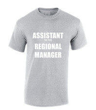 ASSISTANT TO THE REGIONAL MANAGER MENS T SHIRT FUNNY GIFT IDEA PRESENT TOP
