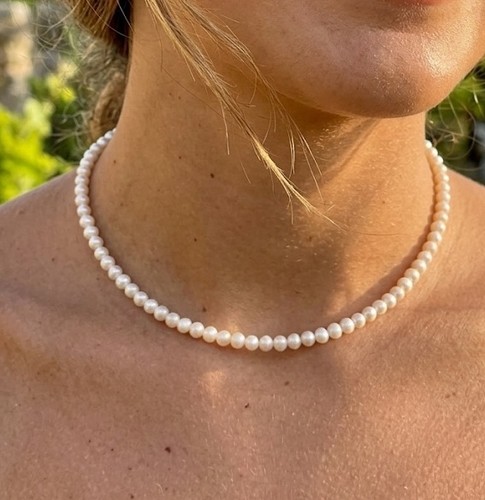 Real freshwater pearl - freshwater, necklace