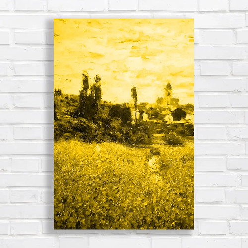 Poppy field landscape - poppy,