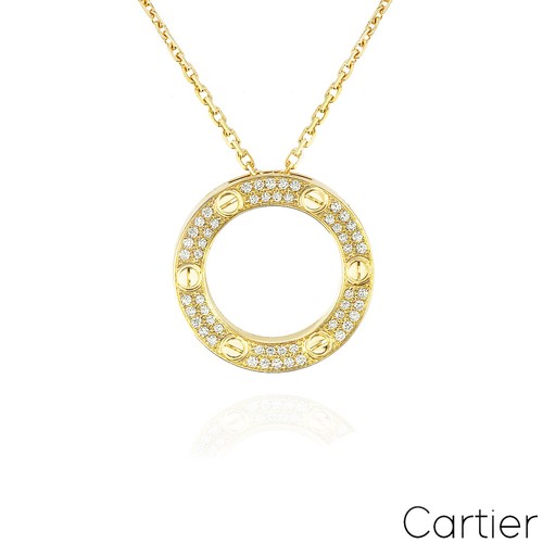 Cartier yellow gold diamond - cartier,