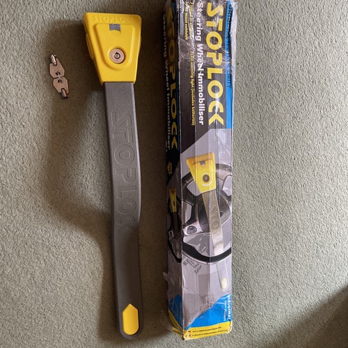 Stoplock steering wheel lock - stoplock,