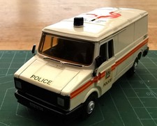 LEYLAND SHERPA METROPOLITAN POLICE VAN HAND BUILT BY ROXLEY  -  EXCELLENT BOXED