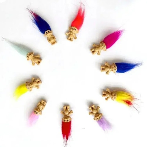 10pcs mini troll dolls - 10pcs,